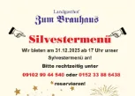 Silvestermenü am 31. Dezember 2025