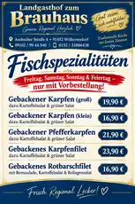 Die Saison ist eröffnet - unsere Fischspezialitäten