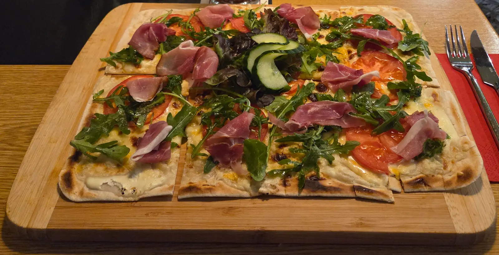 Brauhaus-Flammkuchen - Flammkuchen im Landgasthof zum Brauhaus
